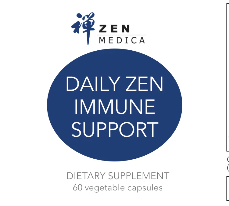 Daily Zen Immune Support - 60 Vegetable Capsules