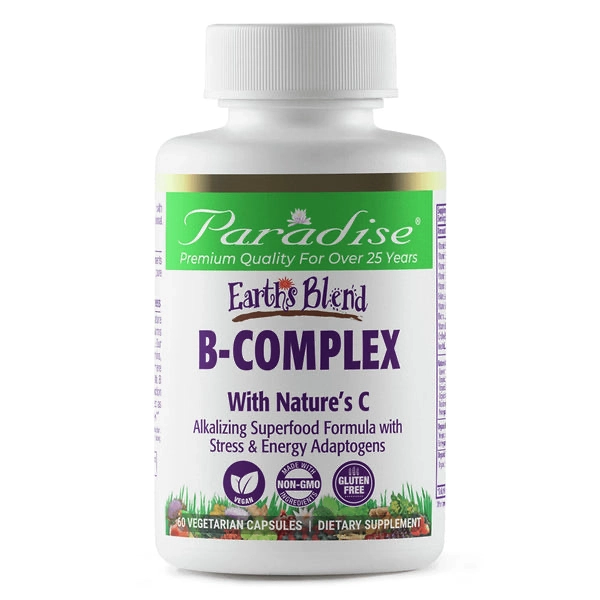 B Complex W/C Earth Bl Pde/ 60