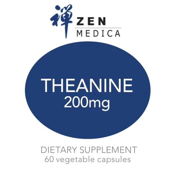 Theanine 200mg - 60 Vegetable Capsules