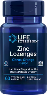 Zinc Lozenge Citrus Len/ 60