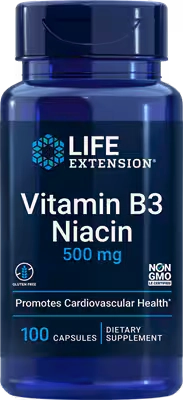 Niacin 500 Mg Cap Len/100