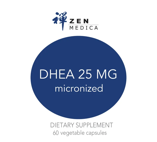 DHEA 25 Mg Micronized - 60 Vegetable Capsules