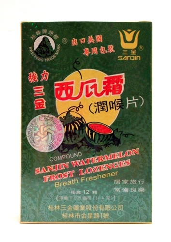 Sanjin Watermelon Frost Lozenges