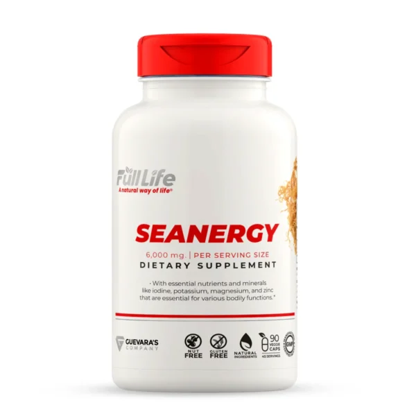 Seanergy Irish Sea Moss - 90 Veggie Capsules