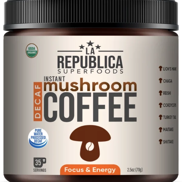 Mushroom Coffee DECAF Instant 35 serv