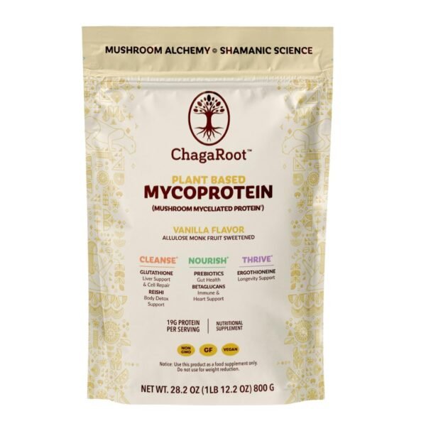 ChagaRoot Plant Based MycoProtein Vanilla