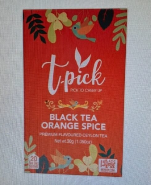 Black Tea w/Orange Spice