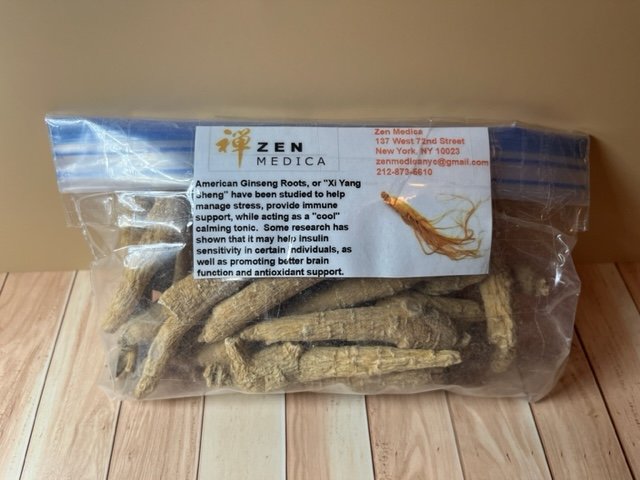 American Ginseng Dried Whole Root (approx 5+ ounces)