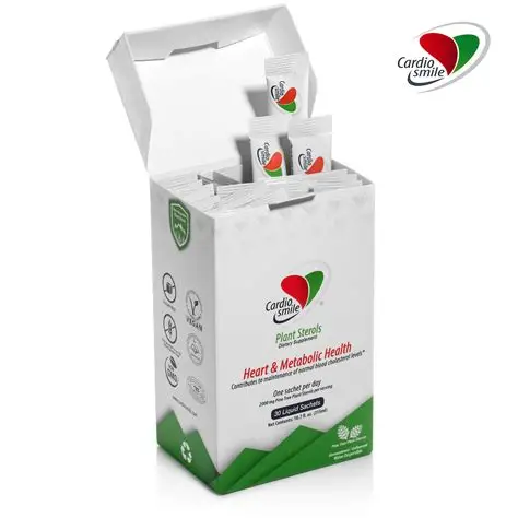 Cardiosmile 2000mg Plant Sterols 1400mg Beta-Sitosterols