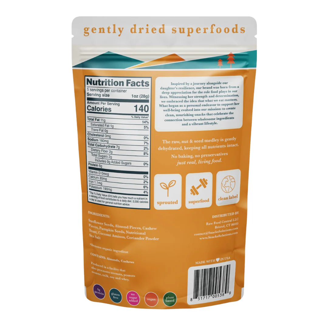 Nut & Seed Medley Snack Cheese (5 ounce) - Image 2