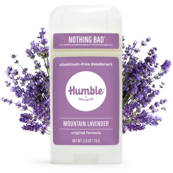 Deodorant Mountain Lavender Aluminum-Free Original Formula 2.5 oz.