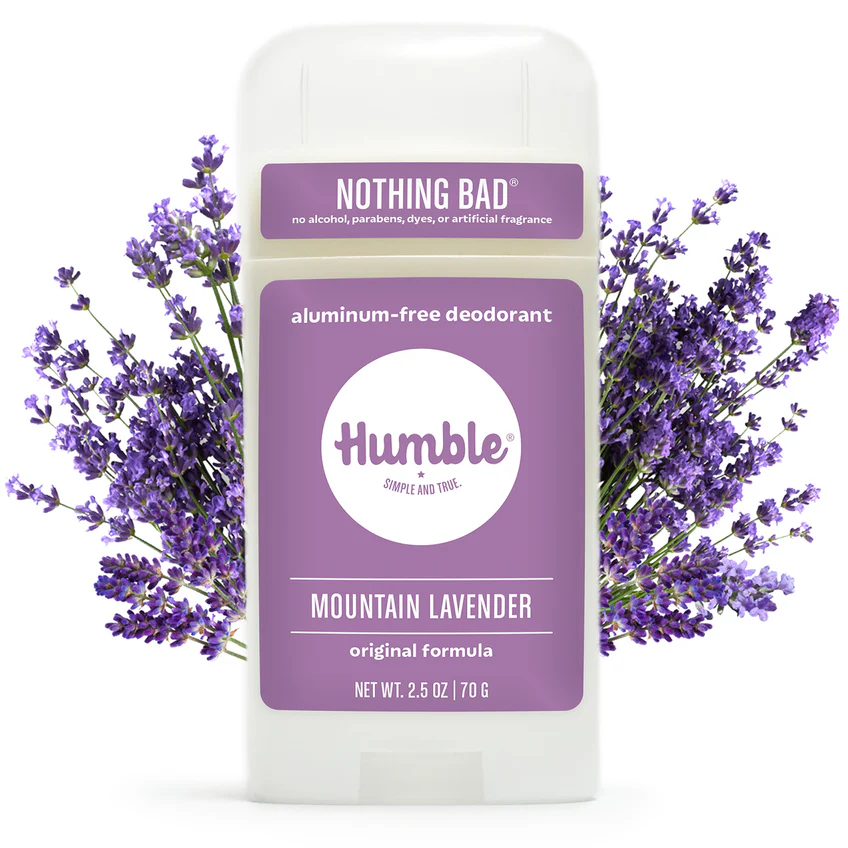 Deodorant Mountain Lavender Aluminum-Free Original Formula 2.5 oz.
