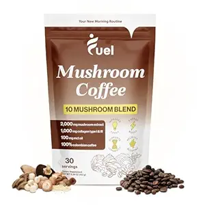 Mushroom Coffee w/Collagen/MCT 15 servings