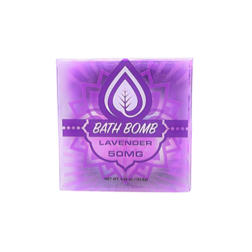 CBD Bath Bomb 50 mg Lavender
