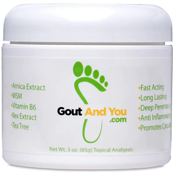 Gout and You Cream 3 oz.