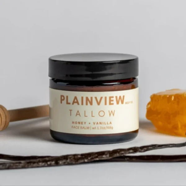 Tallow Face Balm Honey & Vanilla 1.7 oz.