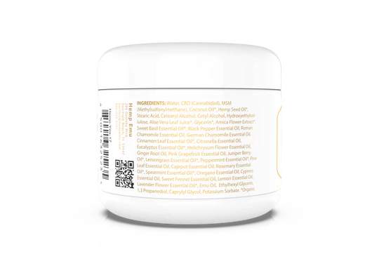 Hemp Emu Cream 4 oz. - Image 3