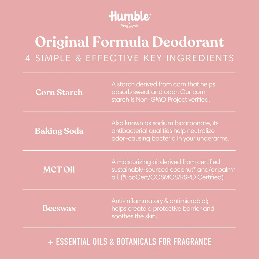 Deodorant Moroccan Rose Aluminum-Free Original Formula 2.5 oz. - Image 3