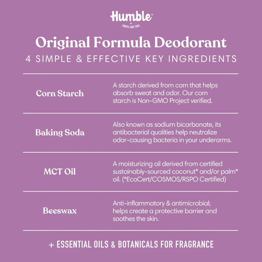 Deodorant Mountain Lavender Aluminum-Free Original Formula 2.5 oz. - Image 3