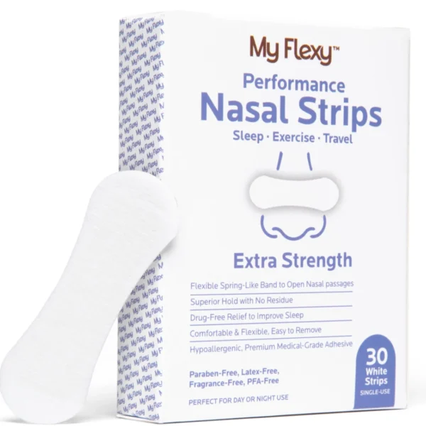 Nasal Strips Extra Strength (Sleep/Exercise/Travel) 30 single use strips
