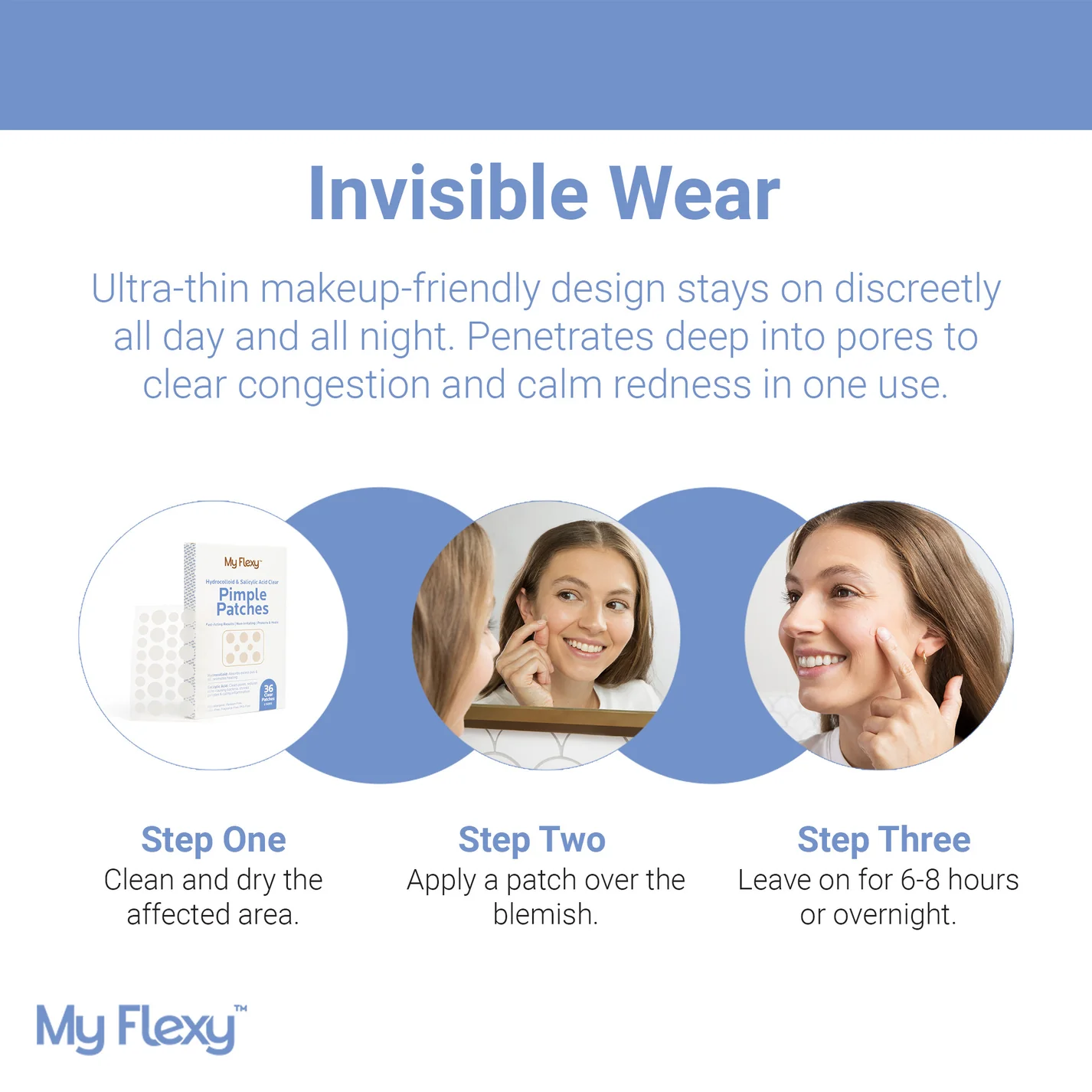 Pimple Patches (36 clear patches) - Image 3