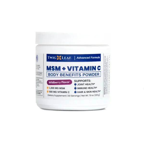 MSM + Vitamin C powder 7.9 oz