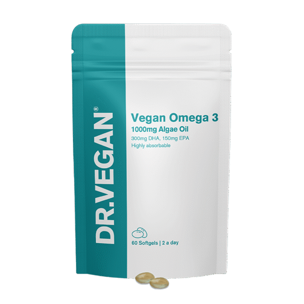 Vegan Omega 3 1000 mg Algae Oil