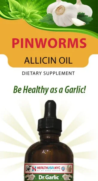 DR. Garlic Allicin Oil Pinworms Formula 30 mL