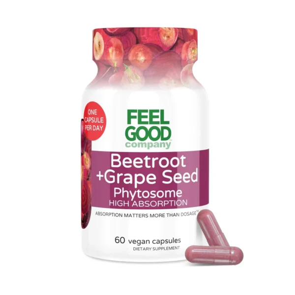 Beetroot + Grape Seed capsules