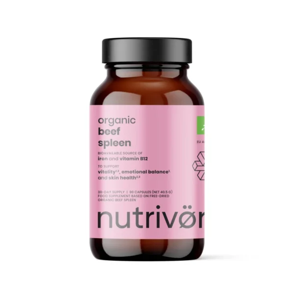 Organic Beef Spleen capsules