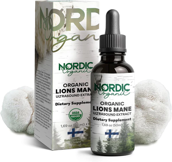 Lions Mane Extract Organic Ultrasound 50mL - Image 2