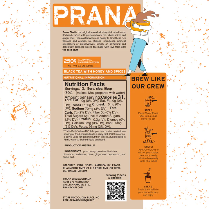 Prana Chai Original Blend 100g - Image 2