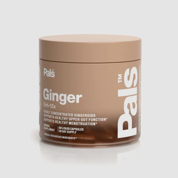 Ginger capsules standardized
