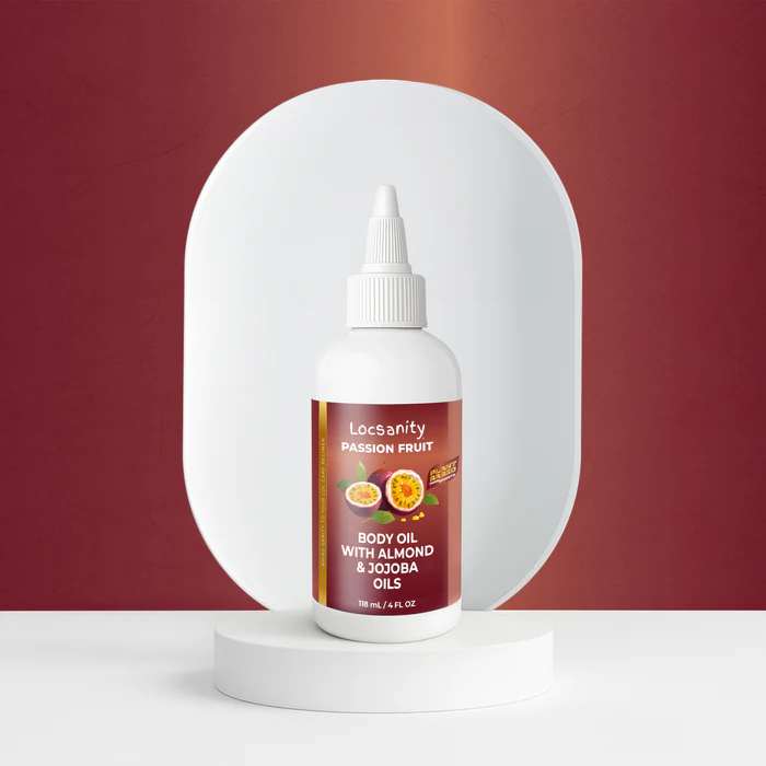 Passion Fruit Body Oil with Almond & Jojoba Oils 4 fl oz.