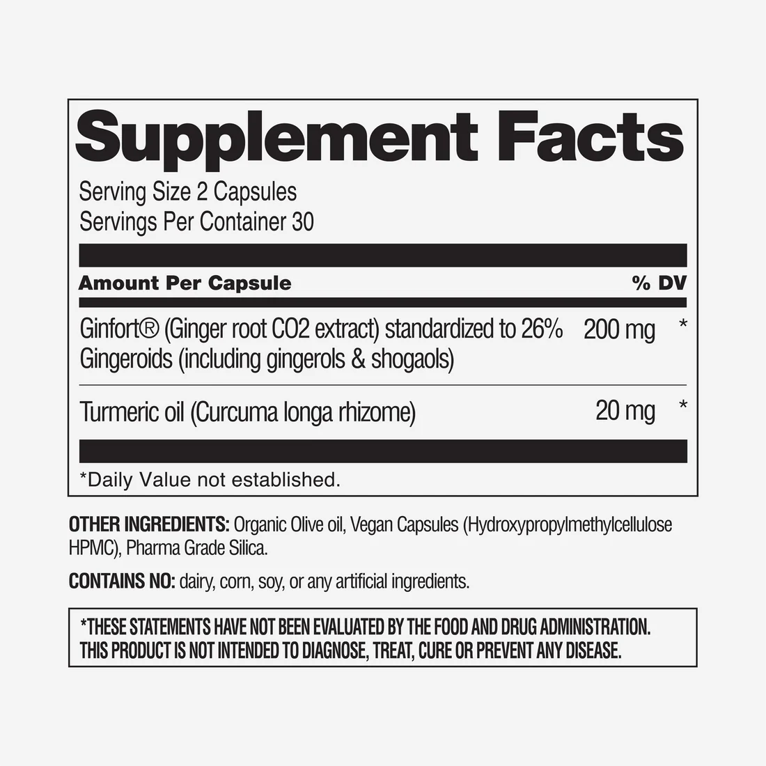 Ginger capsules standardized - Image 3