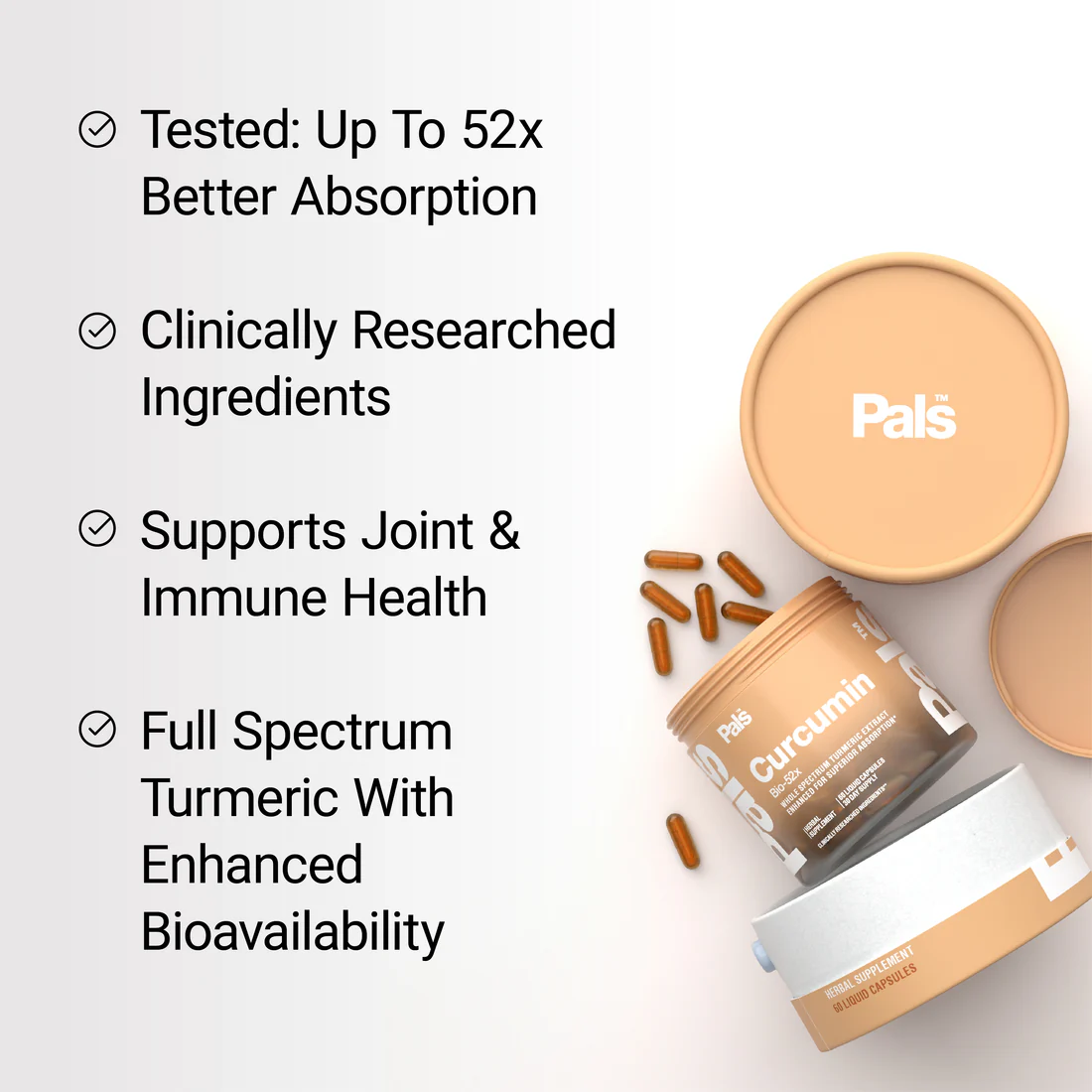 Curcumin Whole Spectrum Turmeric Extract capsules - Image 2