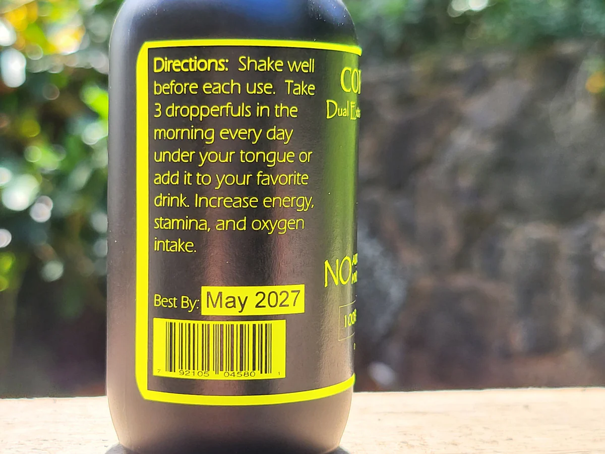 Cordyceps Dual Extract Mushroom Tincture 2 ounce - Image 2