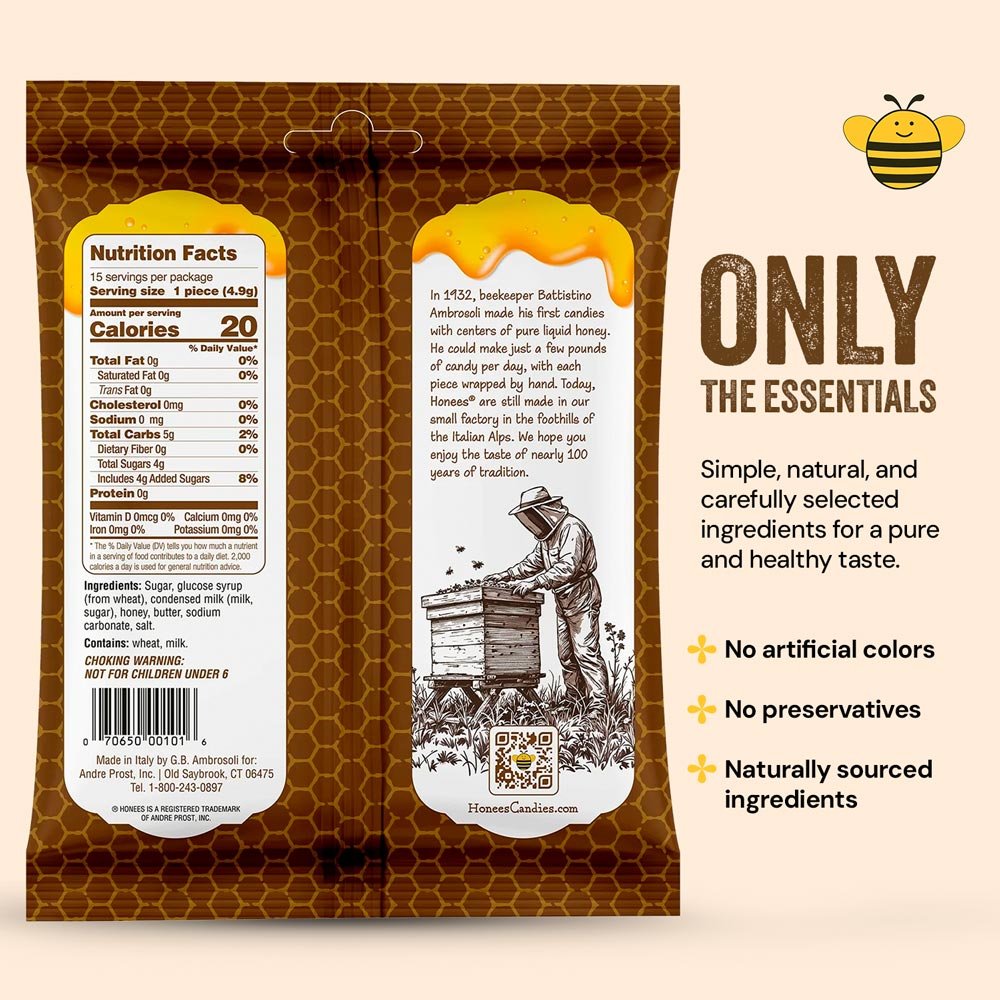 Honey Caramels 2.59 oz - Image 2