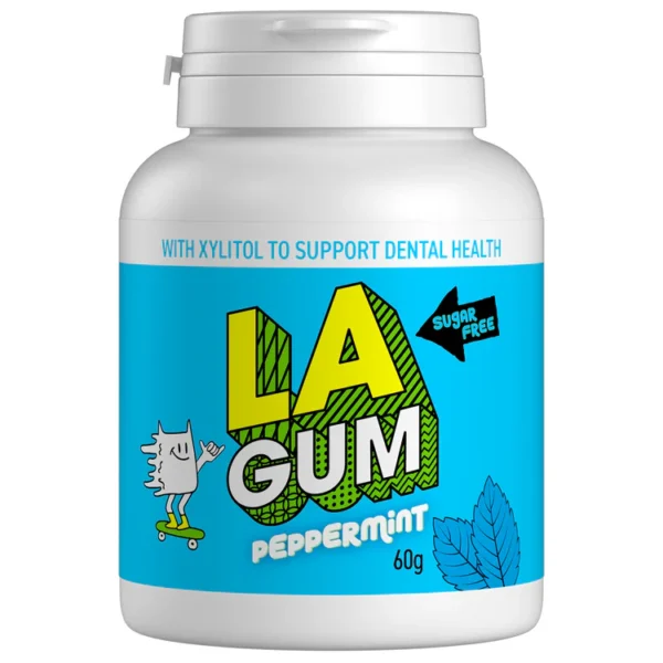 LA Gum Peppermint w/xylitol 40 pc.