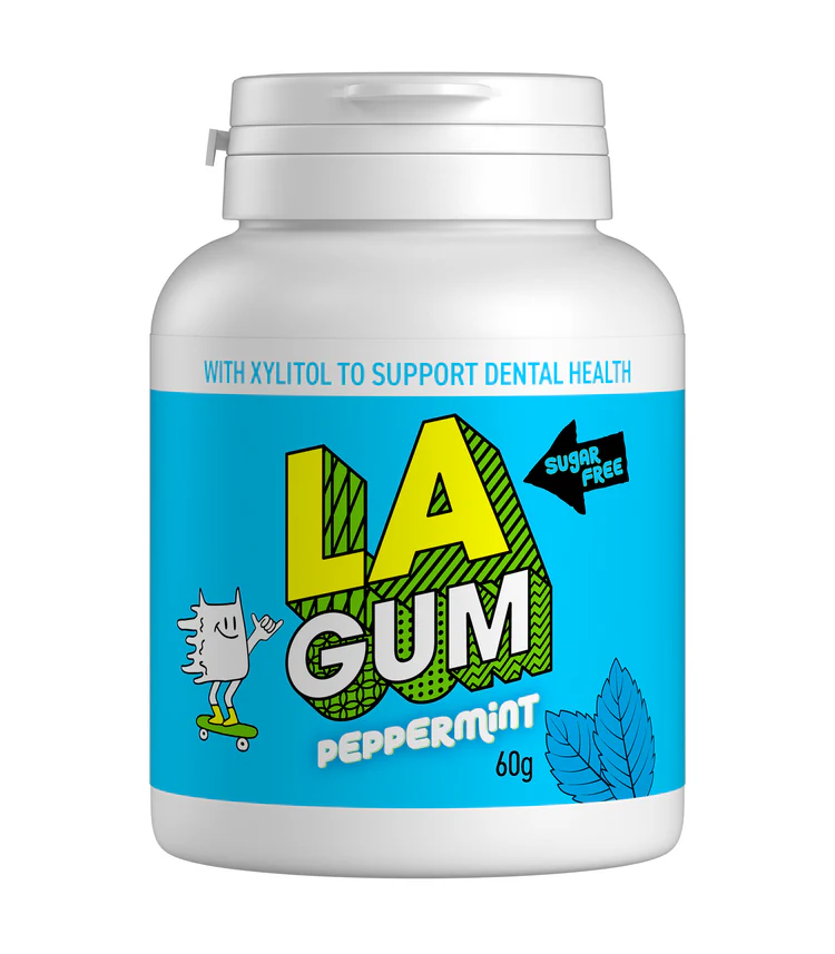 LA Gum Peppermint w/xylitol 40 pc.