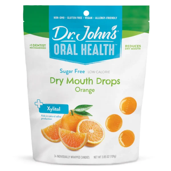 Dry Mouth Drops Orange 3.85 oz Sugar Free