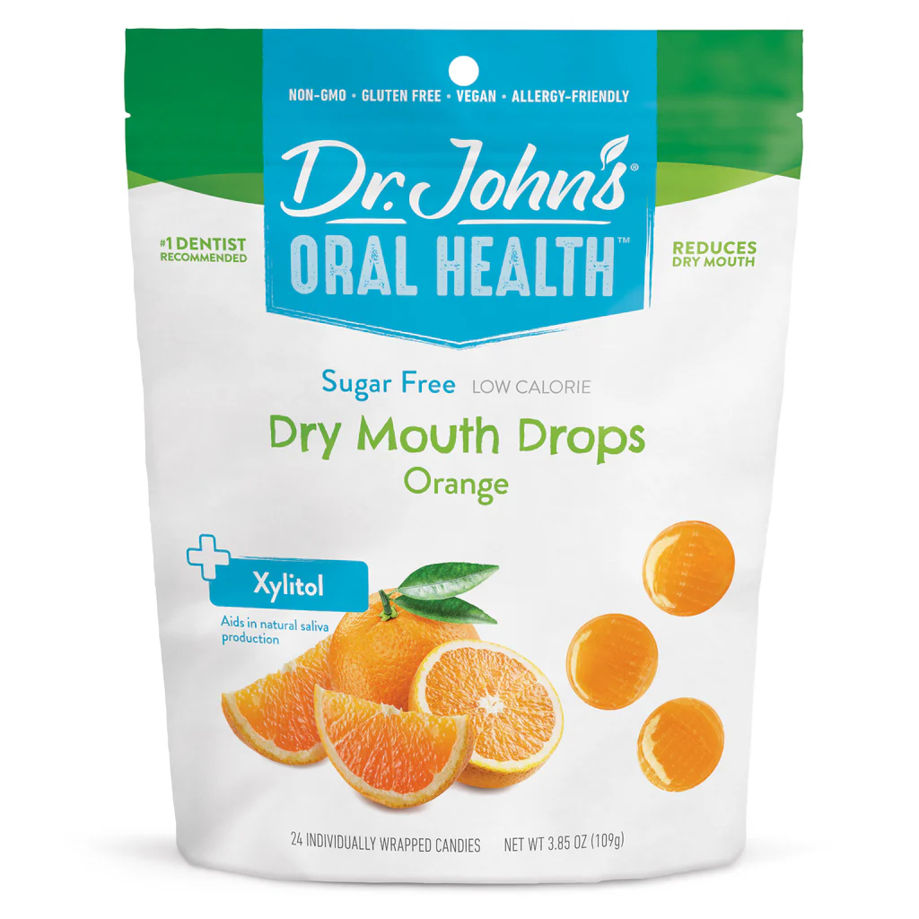 Dry Mouth Drops Orange 3.85 oz Sugar Free