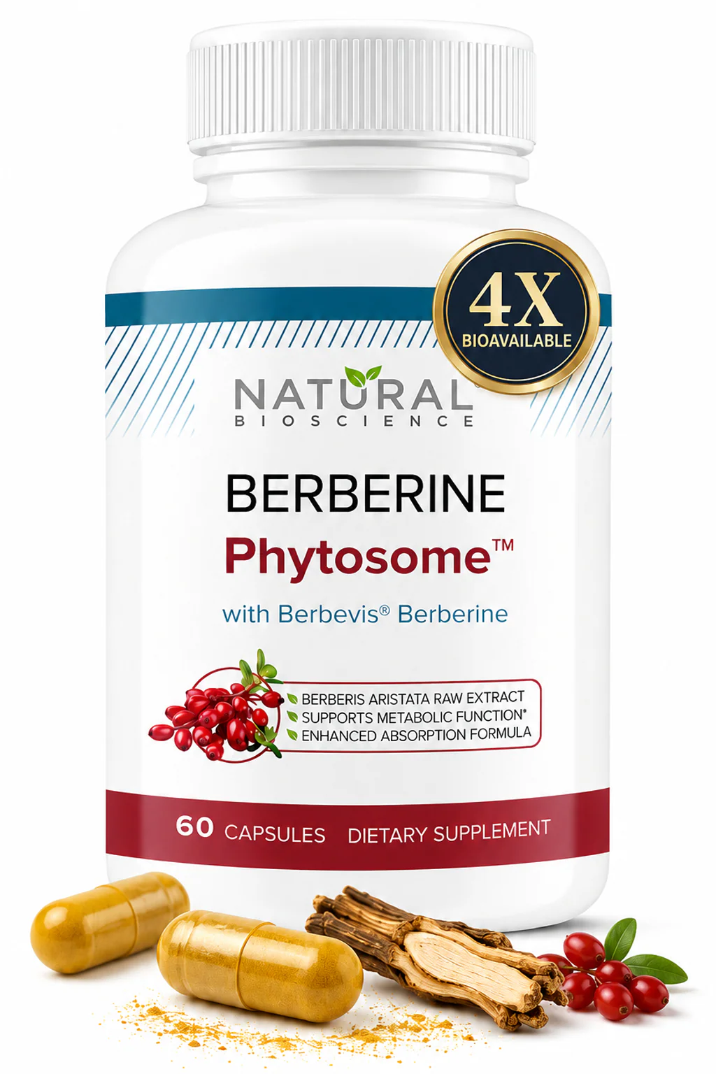 Berberine Phytosome 60 caps