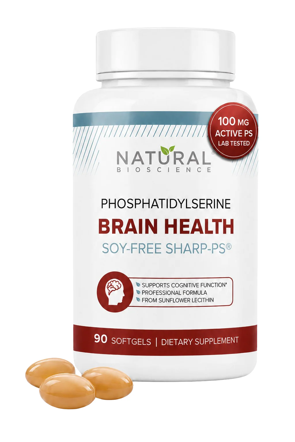 Phospatidylserine Brain Health Soy Free PS 60 softgels