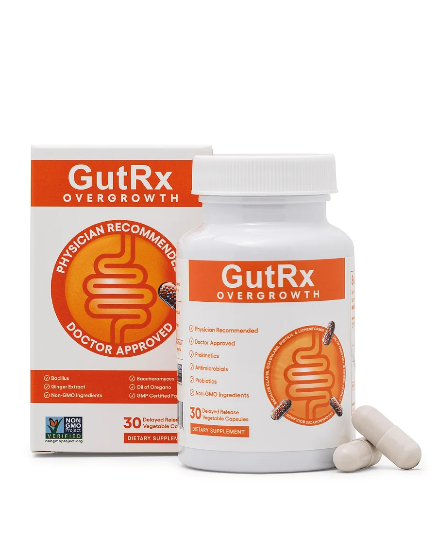 GutRx Overgrowth Microbiome Support 30 vcap