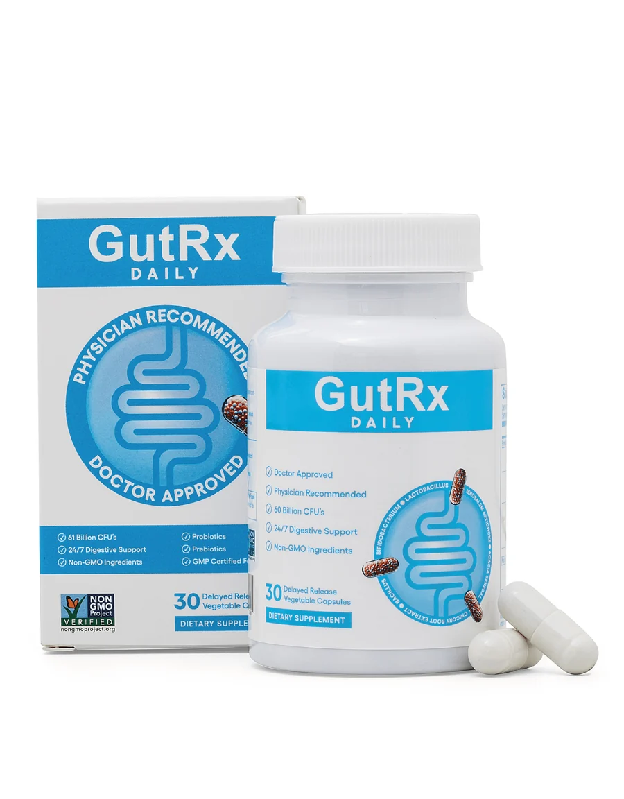 GutRx Daily Probiotics 30 vcaps