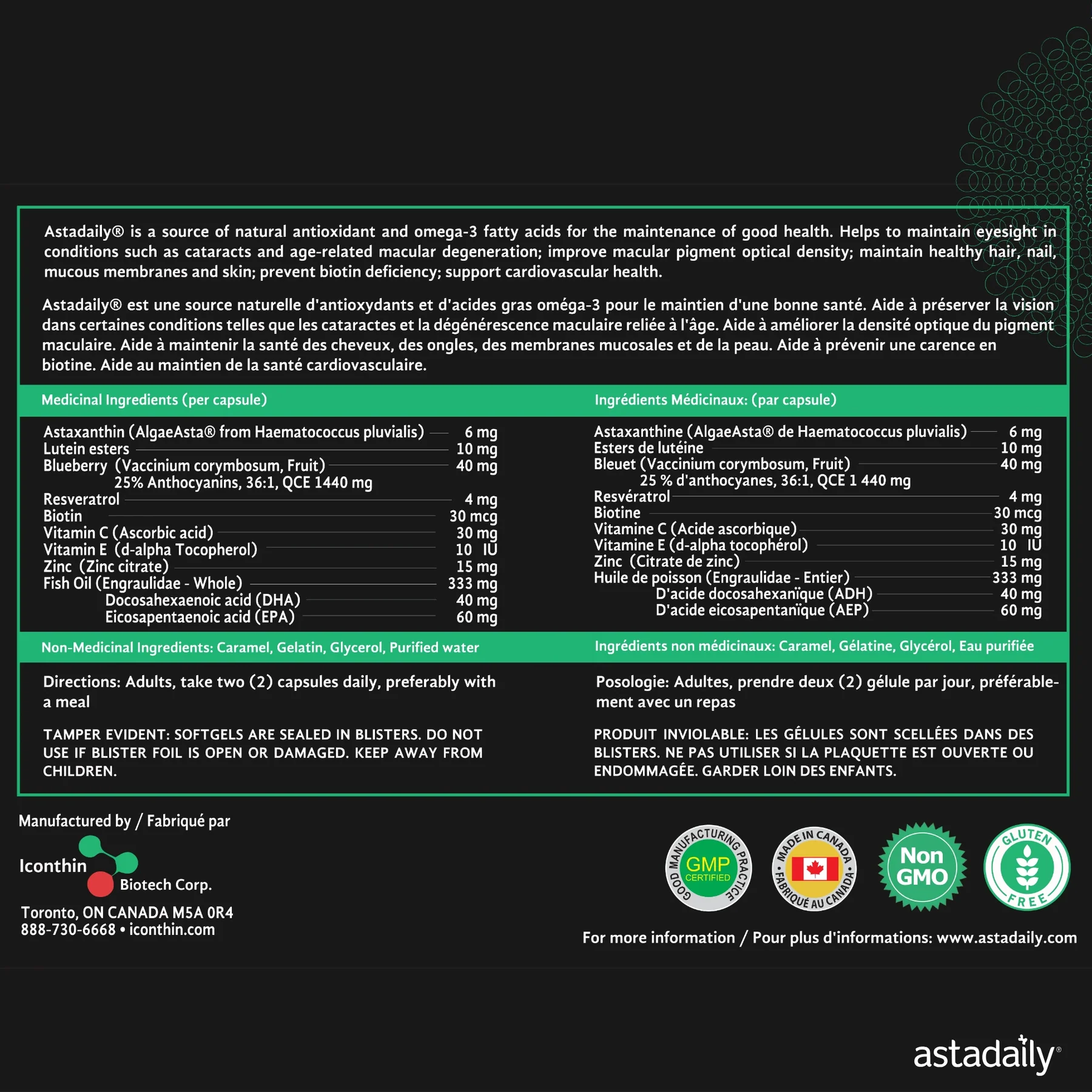 Astaxanthin All-In-One Formula 60 softgels - Image 3