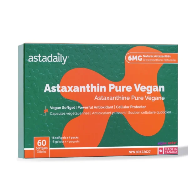 Astaxanthin Pure Vegan 60 softgels
