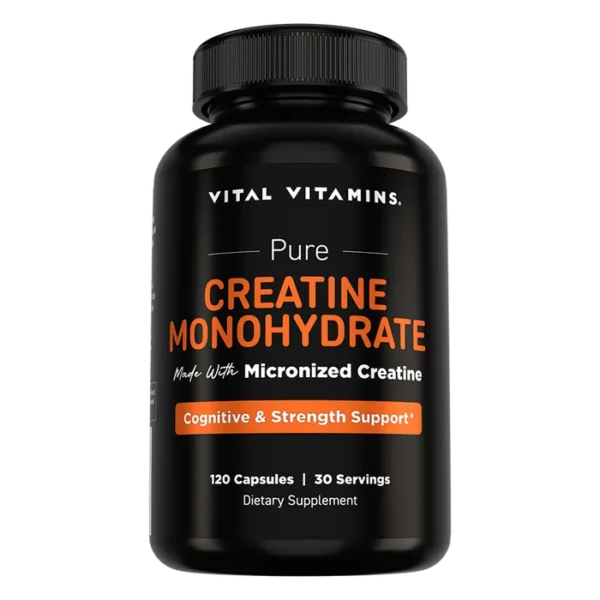 Creatine Monohydrate Micronized 120 capsules
