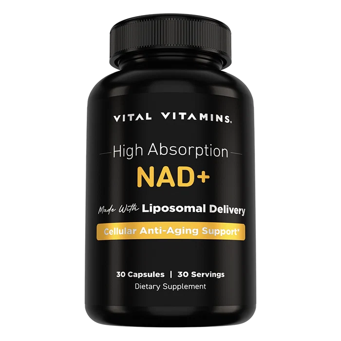 NAD+ 500 mg Liposomal Delivery 30 capsules